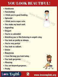 You look so beautiful messages. Pin On Learn English General