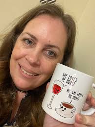 Relaxing with a good book and tea