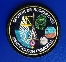 Ecusson Identification Criminelle De La Section De Recherche De La Gendarmerie De L Air Gendarmerie Francaise Gendarmerie Nationale Militaire Francais