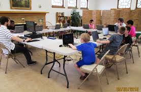 minecraft lan party minecraft lan lan party makerspace