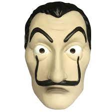A wide variety of money heist mask options are available to you Party Face Mask Paper House Salvador Dali Mask La Casa De Papel Money Heist Realistic Men Masquerade Mask Cosplay Buy Online At Best Price In Uae Amazon Ae