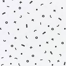 Tissu Coton Rico Design Big Pattern Dessin Noir X 10cm Tissu Coton Tissu Dessin
