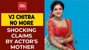 Chitra bahadur k.c., nepalese politician. Tamil Actor Vj Chitra Death Husband Killed Her Claims Actor S Mother India Today Youtube