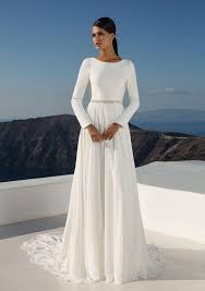 Justin Alexander 88027 Sample Sale Long Sleeve Wedding Gowns Boat Neck Wedding Dress Wedding Dress Long Sleeve