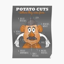 Signs as mrs.potato head lyrics. Mr Potato Head Posters Redbubble
