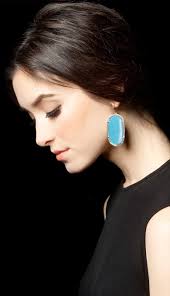 Kendra Scott Teal Earrings 2025