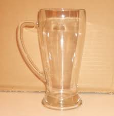 Vintage!art deco style glass vase. Fidenza Beer Mug 0 5 L High Quality Glass Made In Italy