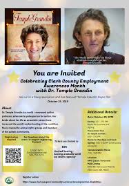 A biopic of temple grandin, an autistic woman who has become one of the top scientists in the humane livestock handling industry. Temple Grandin Presentation And Biopic Movie October 29 2019