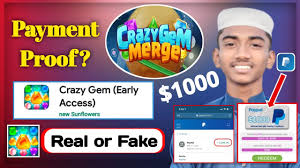 Each merge will reveal new discoveries as your land expands around you. Crazy Gem Merge Payment Proof Bangla Crazy Gem Merge Real Or Fake Crazy Gem Payment Proof Youtube
