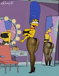 the simpsons, marge simpson, rocner, big breasts, big butt - R34 Vault
