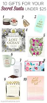 The best secret santa gifts for every personality. Cup Of Charisma 10 Secret Santa Gifts Under 25 Cup Of Charisma