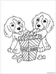 Free printable puppy coloring pages are fun but they also help kids develop many important skills. Cute Easy Coloring Pages Puppy Coloring Pages Coloring Pages For Kids And Adults
