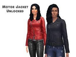 Motor Jacket Unlocked By Ventusmatt Jackets Leather Jackets Women Female