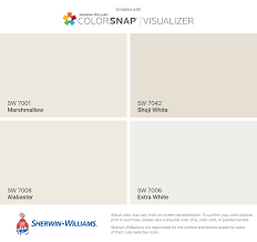 I Found These Colors With Colorsnap Visualizer For Iphone By Sherwin Williams Marshm Shoji White Interior Paint Colors For Living Room Sherwin Williams White
