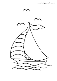 Printable lighthouse coloring pages for kids. Sailboat Color Page For Kids Nautical Quilt Embroidery Patterns Coloring Pages