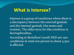 Intersex is a broad term used for persons whose bodies display some physical characteristics of both sexes—historically labeled hermaphrodites and many intersex conditions result in. Ppt Intersex Powerpoint Presentation Free Download Id 1398385