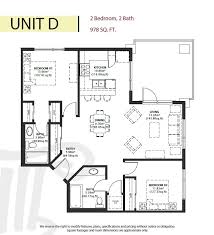 Six Different Floor Plans Range From 678 To 998 Square Feet With One Bedroom Plus Den And Two Bedroom Orientations Cottage Floor Plans House Plans Floor Plans