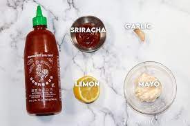 Simple Sriracha Aioli Recipe Recipe In 2021 Sriracha Aioli Aioli Sriracha