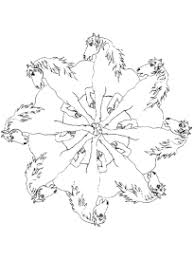 Très plaisant à colorier et surtout d'une très bonne qualité, que ce soit pikachu, bulbasaur ou encore carapuce, trouvez ce que vous avez besoin avec ces. Coloriage Mandala Cheval Sur Hugolescargot Com