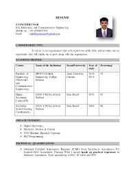Learn how to incorporate extracurricular activities in your resume, so you can elevate your job application and draw the attention of hiring managers. Resume For Applying Plc Engineer Job