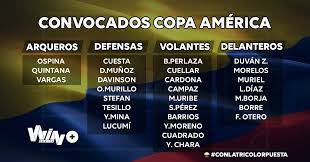 La copa américa empezará este domingo 13 de junio y este jueves, la selección colombia dio a conocer los convocados para el torneo internacional. Convocados De Colombia Para La Copa America 2021