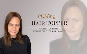 Amazon.com : FQNing Human Hair Topper Remy Hair Cap Size 5.5 * 5, Crown  Coverage Full Hand Tied Silk Topper Straight Hair Piece for Women Thinning  Hair or Hair Loss(10 Inch, 2#