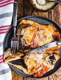 Isn't it so sad that this reverence for the quality of food is all but completely lost here in the us? Chicken Sorrentino Recipe With Eggplant And Prosciutto Sip And Feast