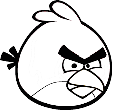 Angry Birds Coloring Pages Red Bird New Coloring Pages Bird Coloring Pages Easy Coloring Pages Coloring Pages