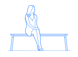 59 inches x 35 inches. Run 3 Seat Bench Dimensions Drawings Dimensions Com