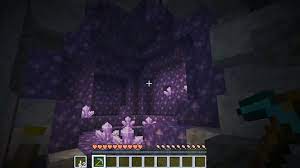 Grows from budding amethyst, which is found in amethyst geodes. Minecraft Caves Update The Big Changes Coming To The Game With 1 17 Den Of Geek