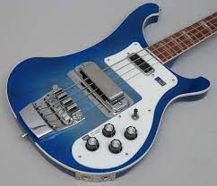 Blueburst Rickenbacker Bass Guitar Bass Guitar Rickenbacker Bass