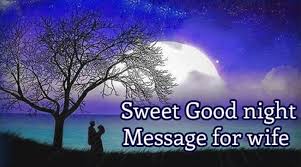 When i look in her eyes, i know i've made the best decision of my life. Sweet Good Night Message For Wife