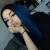 Aesthetic Dark Blue Hair Tumblr