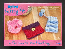 Project kits are great gifts or a great way to jump start a new pattern! Beginner Knitting Kit Craft Gift Childs Learn To Knit Etsy Knitting For Beginners Beginners Knitting Kit Knitting Kits