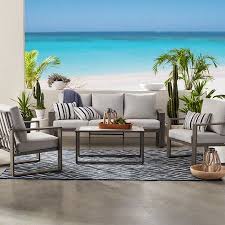 Better Homes Gardens Belle Haven 4 Piece Conversation Outdoor Furniture Set In 2020 With Images Outdoor Furniture Sets Patio Room Outdoor Furniture Collections