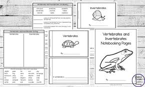 This includes all animals apart from the subphylum vertebrata. Vertebrates And Invertebrates Research Worksheets Simple Living Creative Learning