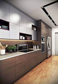 29 Two Toned Kitchen Cabinet Ideas To Try Comfydwelling Com Twotoned Kitchen Kitchen Interior Design Modern Interior Design Kitchen Modern Kitchen Design