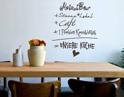 Hier stehen könnerinnen und könner am herd, deren rezepte nicht geprüft und getestet werden, die aber ebenso schmackhaft sind. Wandtattoo Kuche Unsere Kuche Als Wandtattoo Spruch
