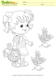 Spring coloring page help kids and adults enjoy the new season. Spring Girl Coloring Page Coloring Sheet Spring Coloring Pages Coloring Pages Coloring Pages For Girls