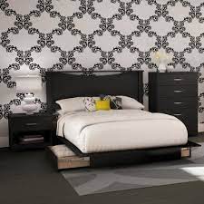 Whether it's an upholstered headboard or a storage bed, our bedroom ideas combine fashion with function. Black Bedroom Sets Bedroom Furniture The Home Depot