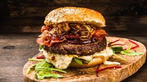 Jun 18, 2019 · in this case, the turkey burger would be the healthier choice because it's lower in fat and calories. Cara Membuat Burger Sapi Lengkap Dengan Daftar Bahan Bahan Tribun Manado