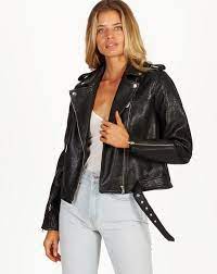Shop The Asher Leather Jacket Cleobella S Perfect Leather Jacket Leather Jacket Fashion Jackets