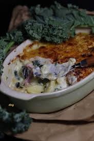 Gratin De Chou Kale Lardons Et Pommes De Terre Epicetout La Cuisine De Dany Gratin De Choux Recette Choux Kale Gratin