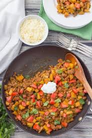 When choosing a whole turkey for a big family meal, be sure to get a bird big enough to feed all of your guests if you buy ground turkey, experiment with turkey burger and meatball recipes. Healthy Taco Turkey And Potato Skillet Video Family Food On The Table