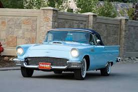 Image result for Dresden Blue 1957 Thunderbird