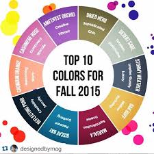 3 fall fashion color trends for 2015 with complimentary