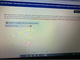 You could bypass the loan process altogether and buy a car with a credit card that offers a 0% introductory purchase annual percentage rate. After Paying Off A Car Loan Or Credit Card Dont Chegg Com