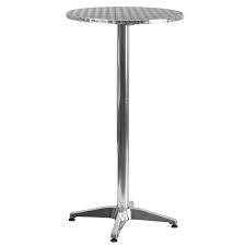 High quality thick steel, thick plate.function: 23 Round Aluminum Bar Height Cocktail Table 42 Tall Cocktail Tables