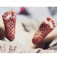 Cute Baby Feet Mehndi Designs Feet Henna Designs Feet Henna Designs For Kids