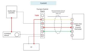 The diagram shows my current thermostat wiring and not the new ecobee one. Ecobee4 Stat And Humidifier Rewiring Check Doityourself Com Community Forums